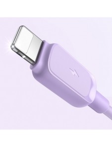 Lightning - USB 2.4A-kabel 1.2m Joyroom S-AL012A14 - lila