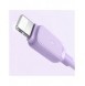 Lightning - USB 2.4A-kabel 1.2m Joyroom S-AL012A14 - lila