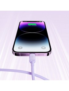 Lightning - USB 2.4A-kabel 1.2m Joyroom S-AL012A14 - lila