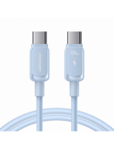 USB C - USB C-kabel 100W 1,2 m Joyroom S-CC100A14 - Blå