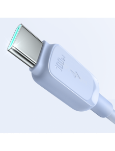 USB C - USB C-kabel 100W 1,2 m Joyroom S-CC100A14 - Blå