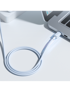 USB C - USB C-kabel 100W 1,2 m Joyroom S-CC100A14 - Blå