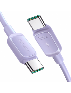 USB C - USB C-kabel 100W 1,2m Joyroom S-CC100A14 - Lila