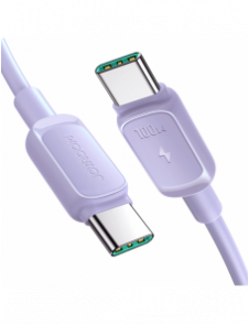 USB C - USB C-kabel 100W 1,2m Joyroom S-CC100A14 - Lila