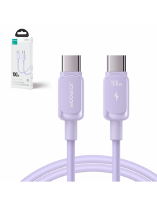 USB C - USB C-kabel 100W 1,2m Joyroom S-CC100A14 - Lila