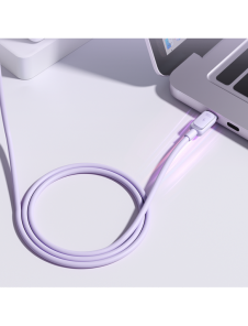USB C - USB C-kabel 100W 1,2m Joyroom S-CC100A14 - Lila