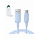 USB-kabel - USB C 3A 1,2m Joyroom S-AC027A14 - blå