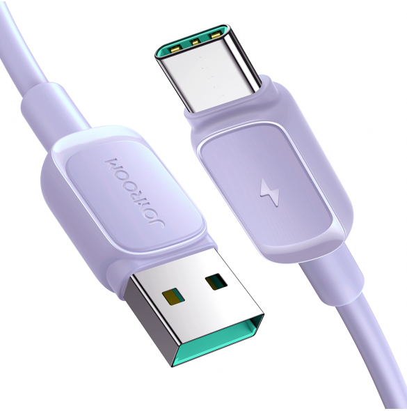 USB-kabel - USB C 3A 1,2 m Joyroom S-AC027A14 - lila
