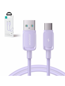 USB-kabel - USB C 3A 1,2 m Joyroom S-AC027A14 - lila