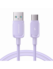 USB-kabel - USB C 3A 1,2 m Joyroom S-AC027A14 - lila