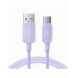 USB-kabel - USB C 3A 1,2 m Joyroom S-AC027A14 - lila