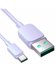 USB-kabel - USB C 3A 1,2 m Joyroom S-AC027A14 - lila