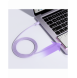 USB-kabel - USB C 3A 1,2 m Joyroom S-AC027A14 - lila