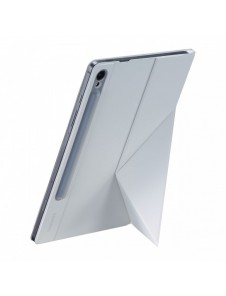 Flip-fodral med ställ för Samsung Galaxy Tab S9 Smart Book Cover - vit