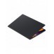 Flip-fodral med ställ för Samsung Galaxy Tab S9+ Smart Book Cover - svart BX810PBE