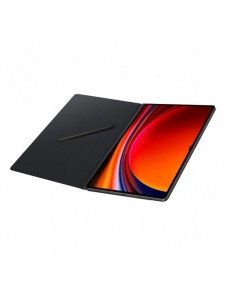 Flip-fodral med ställ för Samsung Galaxy Tab S9+ Smart Book Cover - svart BX810PBE
