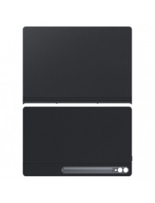 Flip-fodral med ställ för Samsung Galaxy Tab S9+ Smart Book Cover - svart BX810PBE