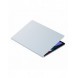 Flip-fodral med ställ för Samsung Galaxy Tab S9+ Smart Book Cover - vit