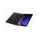 Flip-fodral med ställ för Samsung Galaxy Tab S9+ Smart Book Cover - vit