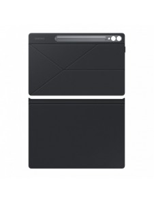 Flip-fodral med ställ för Samsung Galaxy Tab S9+ Smart Book Cover - vit