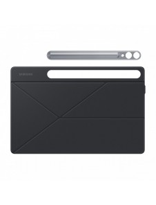 Flip-fodral med ställ för Samsung Galaxy Tab S9+ Smart Book Cover - vit