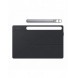 Flip-fodral med ställ för Samsung Galaxy Tab S9+ Smart Book Cover - vit