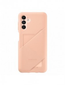 Samsung Card Slot Cover-fodral för Samsung Galaxy A13 5G silikonkort plånbok persika (EF-OA136TPEGWW)