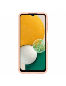 Samsung Card Slot Cover-fodral för Samsung Galaxy A13 5G silikonkort plånbok persika (EF-OA136TPEGWW)