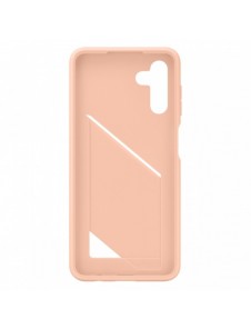 Samsung Card Slot Cover-fodral för Samsung Galaxy A13 5G silikonkort plånbok persika (EF-OA136TPEGWW)