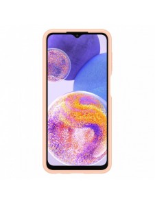Samsung Card Slot Cover Fodral För Samsung Galaxy A23 5G Silikon Cover Card Plånbok Peach (EF-OA235TPEGWW)