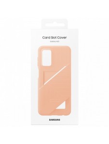 Samsung Card Slot Cover Fodral För Samsung Galaxy A23 5G Silikon Cover Card Plånbok Peach (EF-OA235TPEGWW)
