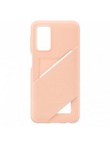 Samsung Card Slot Cover Fodral För Samsung Galaxy A23 5G Silikon Cover Card Plånbok Peach (EF-OA235TPEGWW)