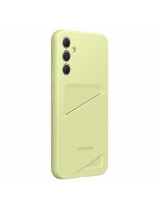Samsung Card Slot Cover Case för Samsung Galaxy A34 5G Card Wallet Lime (EF-OA346TGEGWW)