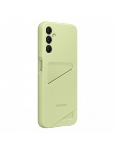Samsung Card Slot Cover för Samsung Galaxy A14 kortplånboksfodral limegrön (EF-OA146TGEGWW)