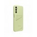 Samsung Card Slot Cover för Samsung Galaxy A14 kortplånboksfodral limegrön (EF-OA146TGEGWW)
