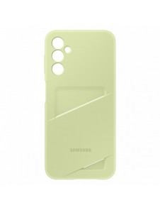 Samsung Card Slot Cover för Samsung Galaxy A14 kortplånboksfodral limegrön (EF-OA146TGEGWW)