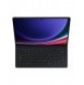 Samsung Galaxy Tab S9 Ultra Samsung bokfodral Tangentbord Smal - Svart