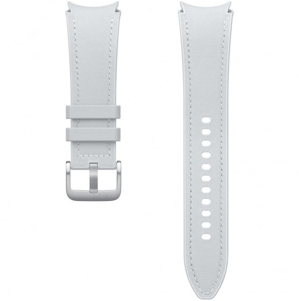 Samsung Galaxy Watch 6/6 Classic Hybrid Eco-Leather Band M/L Silver