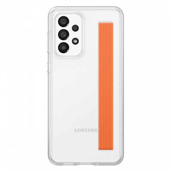 Samsung Slim Strap Cover Fodral för Samsung Galaxy A33 transparent (EF-XA336CTEGWW)
