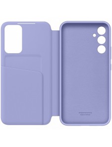 Samsung Smart View Wallet Case för Samsung Galaxy A34 5G skal med Smart Flip Window Card Wallet Berry (EF-ZA346CVEGWW)