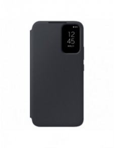 Samsung Smart View Wallet Case för Samsung Galaxy A34 5G skal med Smart Flip Window Card Wallet Black (EF-ZA346CBEGWW)