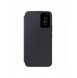 Samsung Smart View Wallet Case för Samsung Galaxy A34 5G skal med Smart Flip Window Card Wallet Black (EF-ZA346CBEGWW)