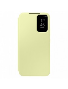 Samsung Smart View Wallet Case för Samsung Galaxy A34 5G skal med Smart Flip Window Card Wallet Lime (EF-ZA346CGEGWW)