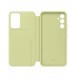 Samsung Smart View Wallet Case för Samsung Galaxy A34 5G skal med Smart Flip Window Card Wallet Lime (EF-ZA346CGEGWW)