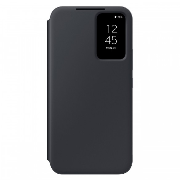 Samsung Smart View Wallet Case för Samsung Galaxy A54 5G skal med Smart Flip Window Card Wallet Black (EF-ZA546CBEGWW)