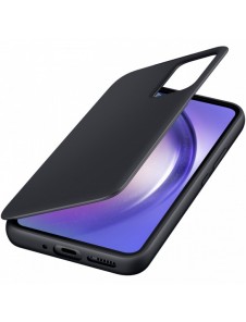 Samsung Smart View Wallet Case för Samsung Galaxy A54 5G skal med Smart Flip Window Card Wallet Black (EF-ZA546CBEGWW)