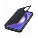 Samsung Smart View Wallet Case för Samsung Galaxy A54 5G skal med Smart Flip Window Card Wallet Black (EF-ZA546CBEGWW)