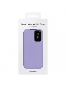 Samsung Smart View Wallet Case för Samsung Galaxy A54 5G skal med smart flip fönsterkort plånbok blå (EF-ZA546CVEGWW)