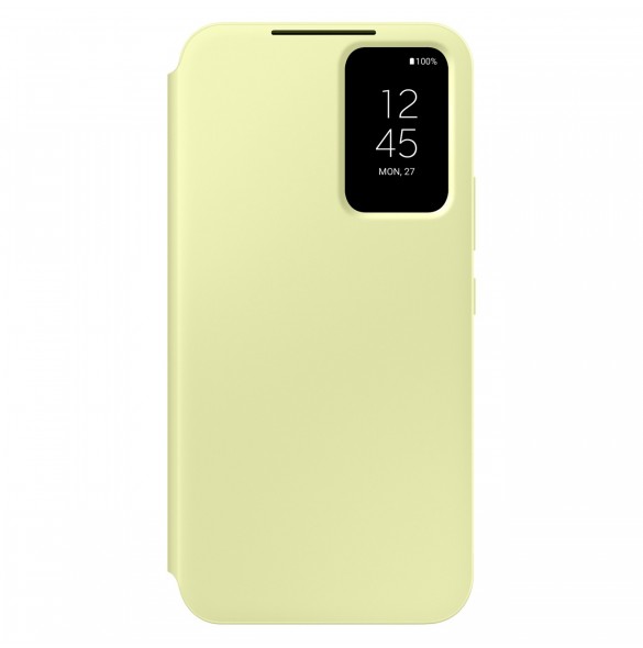 Samsung Smart View Wallet Case för Samsung Galaxy A54 5G skal med Smart Flip Window Card Wallet Lime (EF-ZA546CGEGWW)