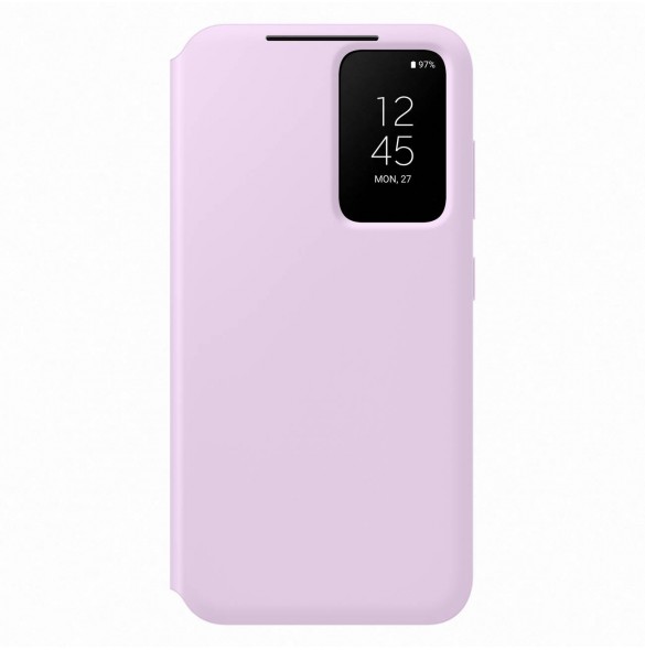 Samsung Smart View Wallet Case för Samsung Galaxy S23 Cover med Smart Flip Window Card Wallet Lilac (EF-ZS911CVEGWW)